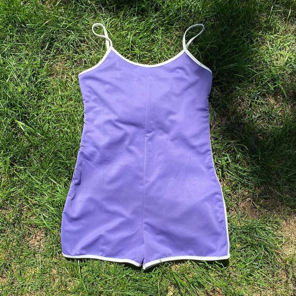 purple unitard